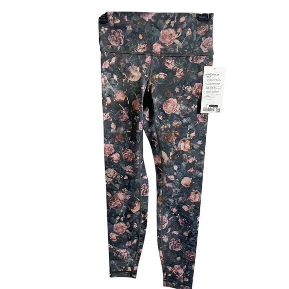 lululemon athletica Pants - Lululemon Wunder Under High-Rise 28" Leggings Floral Print Size 6